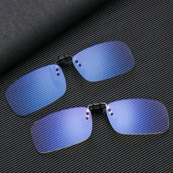 Óculos para Luz Azul Bloqueio UV de Proteção do Computador Óculos Óculos Com Clip Anti Luz Azul, Óculos Sem aro